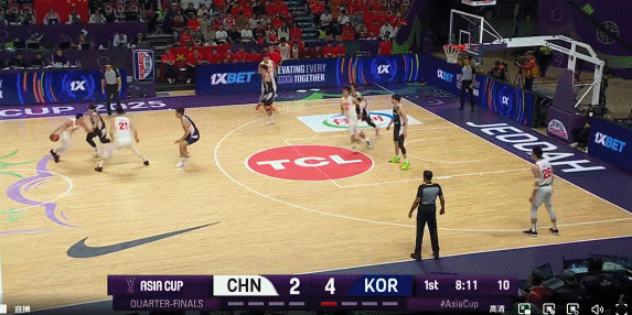 功复仇中国男篮闯入亚洲杯四强79比71！